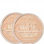 (2 Pack) NEW Rimmel London Stay Matte, Pressed Powder,Sandstorm 004, 0.49 Oz