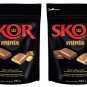 Skor Chocolate Candy Bar Minis, 191g/7oz Each 2 Pouches