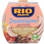 6 Cans of Rio Mare Insalatissime Light Tuna Salad Lentils 160g each