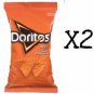 Doritos Tortilla Chips Zesty Cheese x2 Bags Large Fresh Canadian