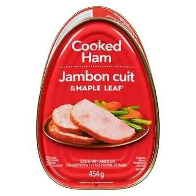 Maple Leaf Cooked Canned Ham 454g Each.