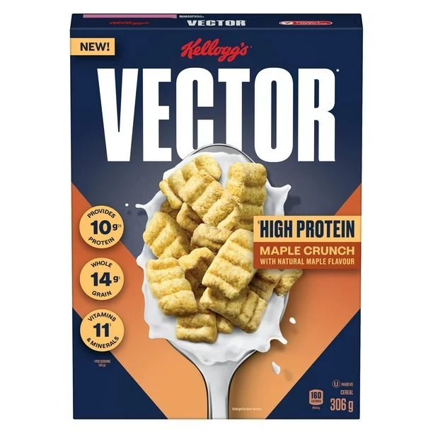 Vector Maple Crunch Cereal 306g/10.8oz