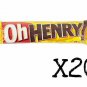 OH HENRY Chocolate Candy Bar 58g x 20 HERSHEY Canadian FRESH FROM CANADA