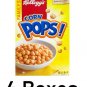 Kellogg's Corn Pops Cereal 515g Each 4 Boxes From Canada