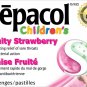 Cepacol Children's Fruity Strawberry, Sore Throat lozenges 36 count-azca