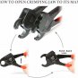 IWISS Combo Angle Head PEX Pipe Crimping Tool Kits Used for 1/2"  3/4" Pex Crim