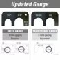 IWISS Combo Angle Head PEX Pipe Crimping Tool Kits Used for 1/2"  3/4" Pex Crim
