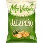 6 X Miss Vickie's Jalapeño flavour kettle cooked potato chips, 200GM