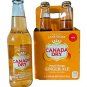 12 Bottles of Canada Dry Peach Mango Ginger Ale Soft Drink, 355ml Each Bottle