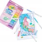 CRAYOLA Pastel Washable Medium Tip Markers - Pack of 20, for School and Leisure,Fro