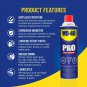 WD-40 Multi-Use Product 411g Can - Moisture, inhibits Rust, lubricates, removes Grease