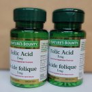 Nature's Bounty Folic Acid 1 mg 150 Tablets pack of 2-FREE SHIPPING Nature's Bounty Folic Acid 1 mg 150 Tablets pack of 2-FREE SHIPPING