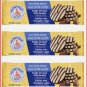 Voortman No Sugar Added Fudge Striped Shortbread Cookies, 320 g X 3
