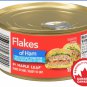 12 Pack Maple Leaf Flakes of Ham-Less  Salt- 156g Each canned meat From Canada