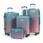 4pcs suitcase, hard-shell suitcase with spinner wheels, TSA lock, travel carry-on luggage - thr