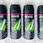 4 bottles Axe KILO Deodorant Body Spray 4oz Mandarin & Sandalwood Discontinued