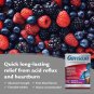 3x Gaviscon Advanced Strength Chewable Fruit Blend Mini Foamtabs 36 Ct Long Exp