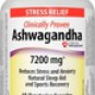 Webber Naturals Ashwagandha 7200 mg, 60 Capsules, Organic and Clinically Proven