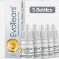 5 x EvoTears eye drops, 3ml  treatment of dry eyes