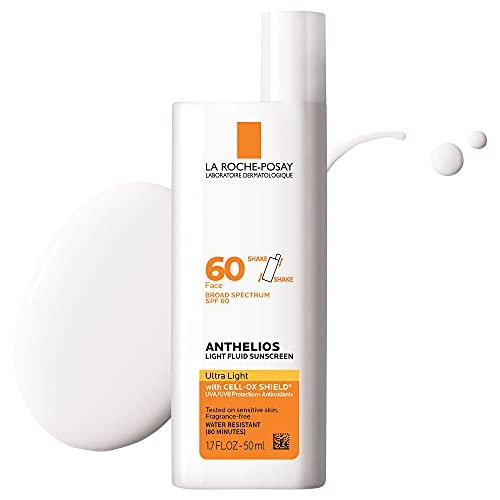 Facial Sunscreen - La Roche-Posay Anthelios Light Fluid SPF 60 1.7oz
