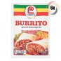 Lawry's Burrito Seasoning Mix 1.5oz x6 No MSG Mexican Spice Blend Pack