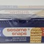 Sesame Snaps 36 Packs x 35g Crunchy Sesame Seed Snack Bars 1.26Kg Free Shipping