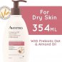 Aveeno Creamy Oil Moisturizer Dry Skin Almond Oil Oat 354ml Free Shipping
