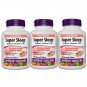 Webber Naturals Super Sleep Melatonin Plus Nighttime Sleep Support Supplemen(3)