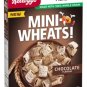 Kellogg's Mini-Wheats Chocolate Cereal 377g 4 Pack Whole Grain Breakfast