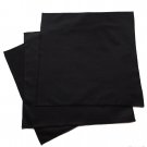The Organic Handkerchiefs Company Organic Cotton Black Hankies, Men's, Huge (3)