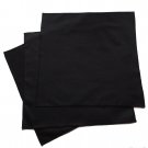 The Organic Handkerchiefs Company Large Organic Cotton Hankies, Men's, Black (3)
