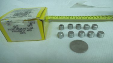 Holo Krome Stainless socket plug, 1/8-27 npt, 3/4 taper part 13002, lot of 10 pieces