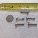5 pcs Stainless 10-32 Captive Panel Screws 1" long, 1/4" thread length, slotted 5 pcs Stainless 10-32 Captive Panel Screws 1" long, 1/4" thread length, slotted