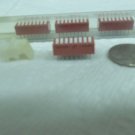 Grayhill 8 position dip switch, 76SB08, raised rocker, qty of 12 pcs Grayhill 8 position dip switch, 76SB08, raised rocker, qty of 12 pcs