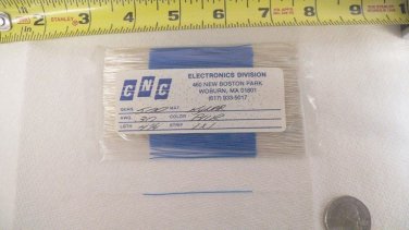 CNC Electronics hook up wire, 30 AWG, Kynar insulation 500 pcs x 4.25" each