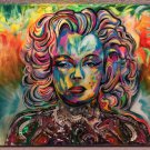 Marlyn Monroe acrylic painting 16x24