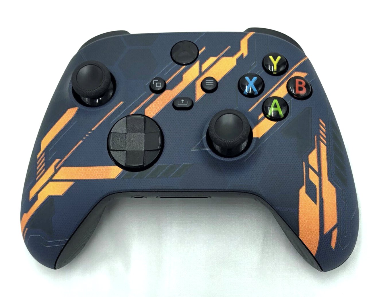 Custom Microsoft Xbox Series X Controller Soft Touch Glow In Dark Mecha