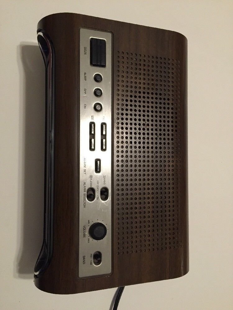 Vintage Panasonic Alarm Clock Radio RC6410 Works Perfectly