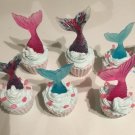 Mermaid Tail Cupcake Bath bombs