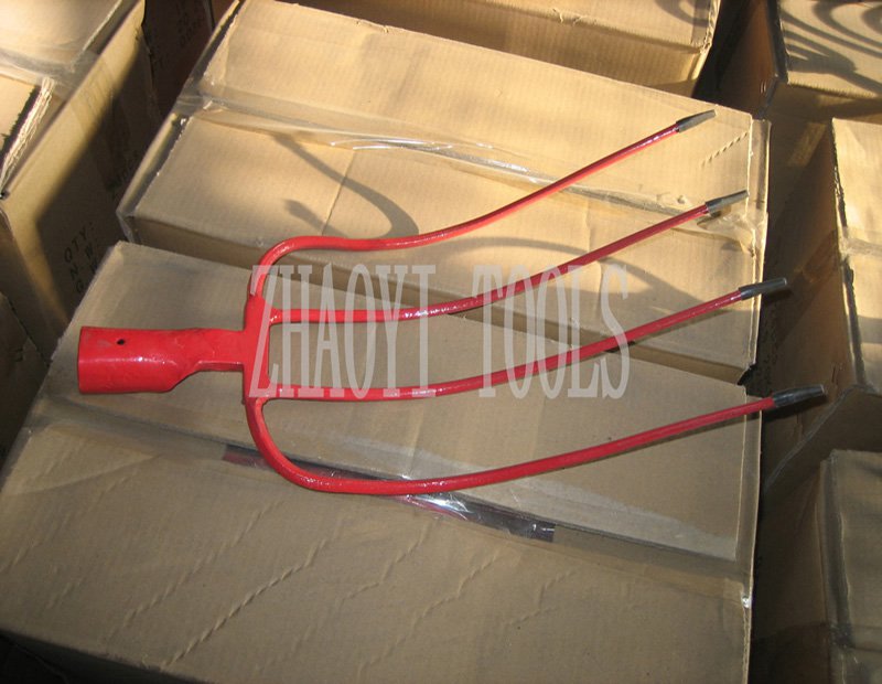 forging garden manure hay fork