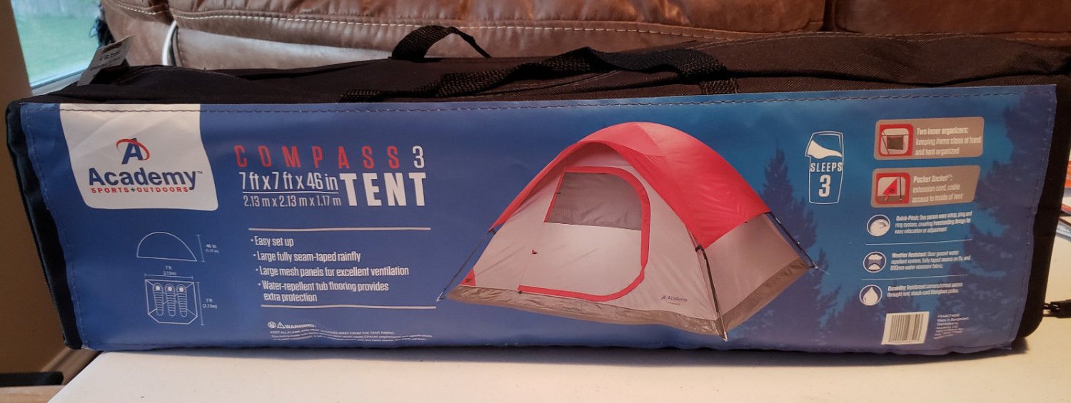 3 Person Dome Tent,No 36496, Academy Sports and Outdoors