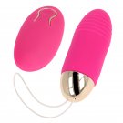 Ohmama Remote Control Vibrating Egg 10 Speeds, Pink