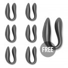 Oninder G-spot & Clitoral Stimulator Black - Free App 6+1 Free