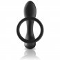 Black&silver - Anal Massager Remote Control Silicone Rechargeable Black
