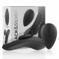 Black&silver - Preston Vibrating Pantie Silicone Rechargeable Black