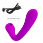 Pretty Love Alex Vibrator And Stimulator - Purple