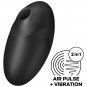 Satisfyer Vulva Lover 3 Air Pulse Stimulator & Vibrator - Black