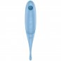 Satisfyer Twirling Pro Air Pulse Stimulator & Vibrator - Blue