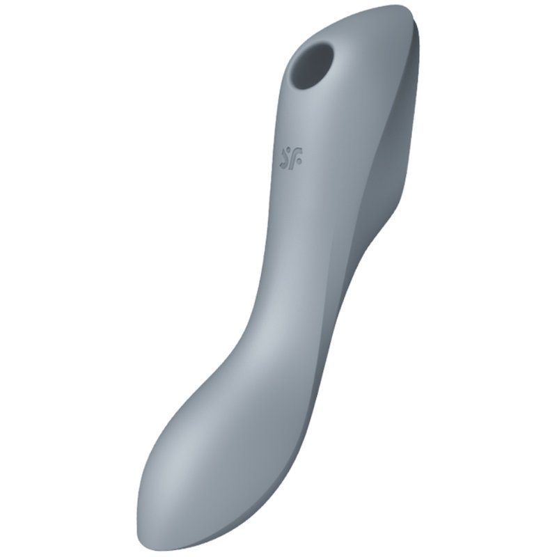 Satisfyer Curvy Trinity 3 Air Pulse Vibrator - Grey