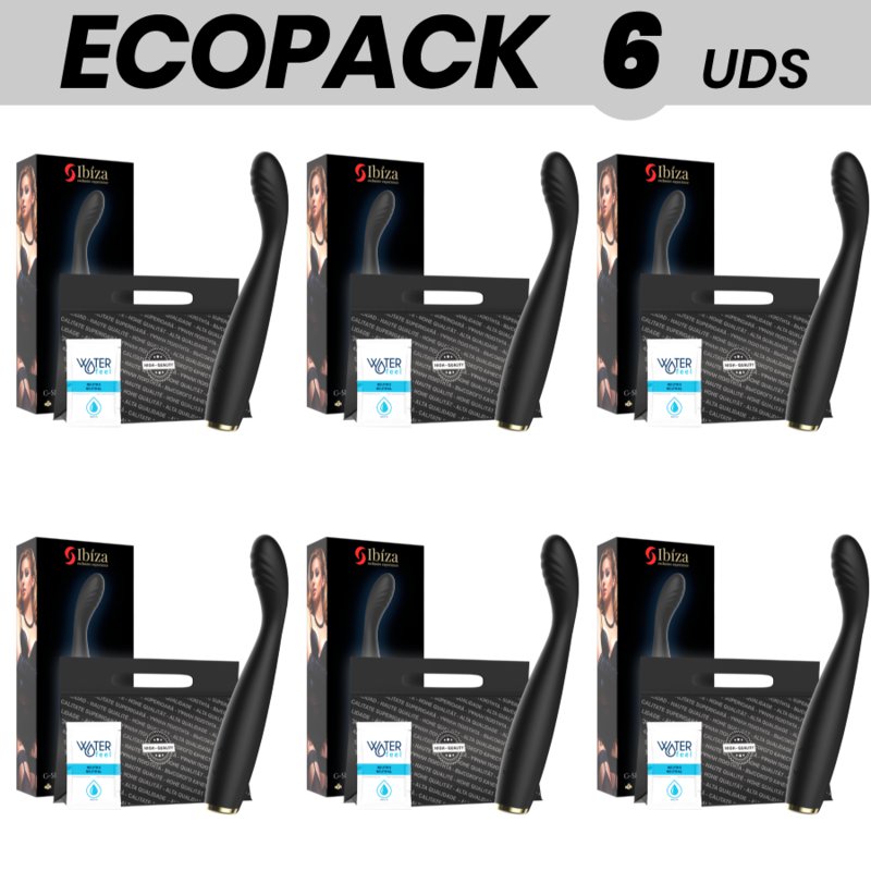 Ecopack 6 Units - Ibiza G-spot Flexible Vibrator